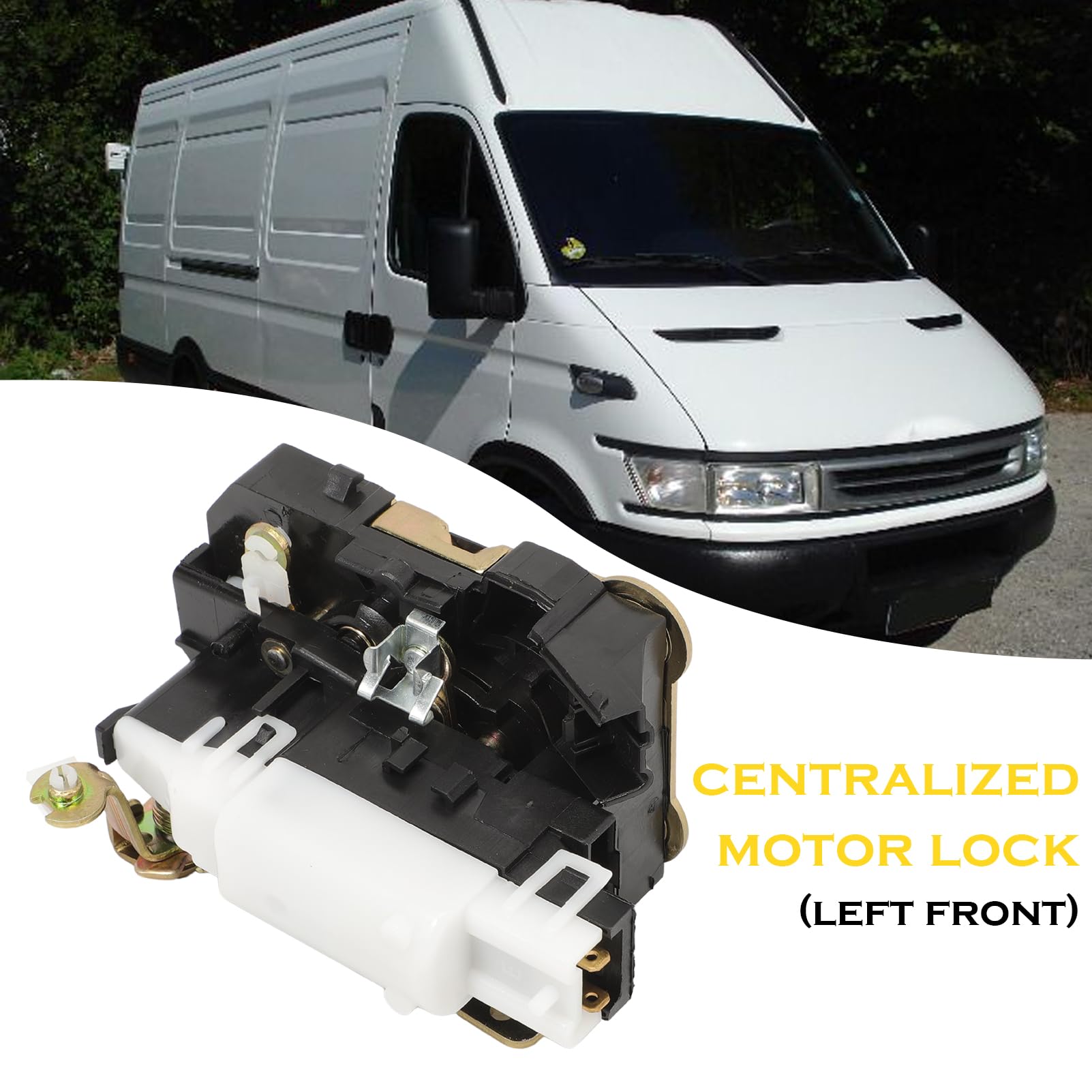 Serrure Porte Actionneur Avant Gauche pour Master 2 Movano A Interstar Iveco Daily 3/4/5 Moteur de Centralisation Verrou Serrure de Porte Conducteur 8200147149 500314257