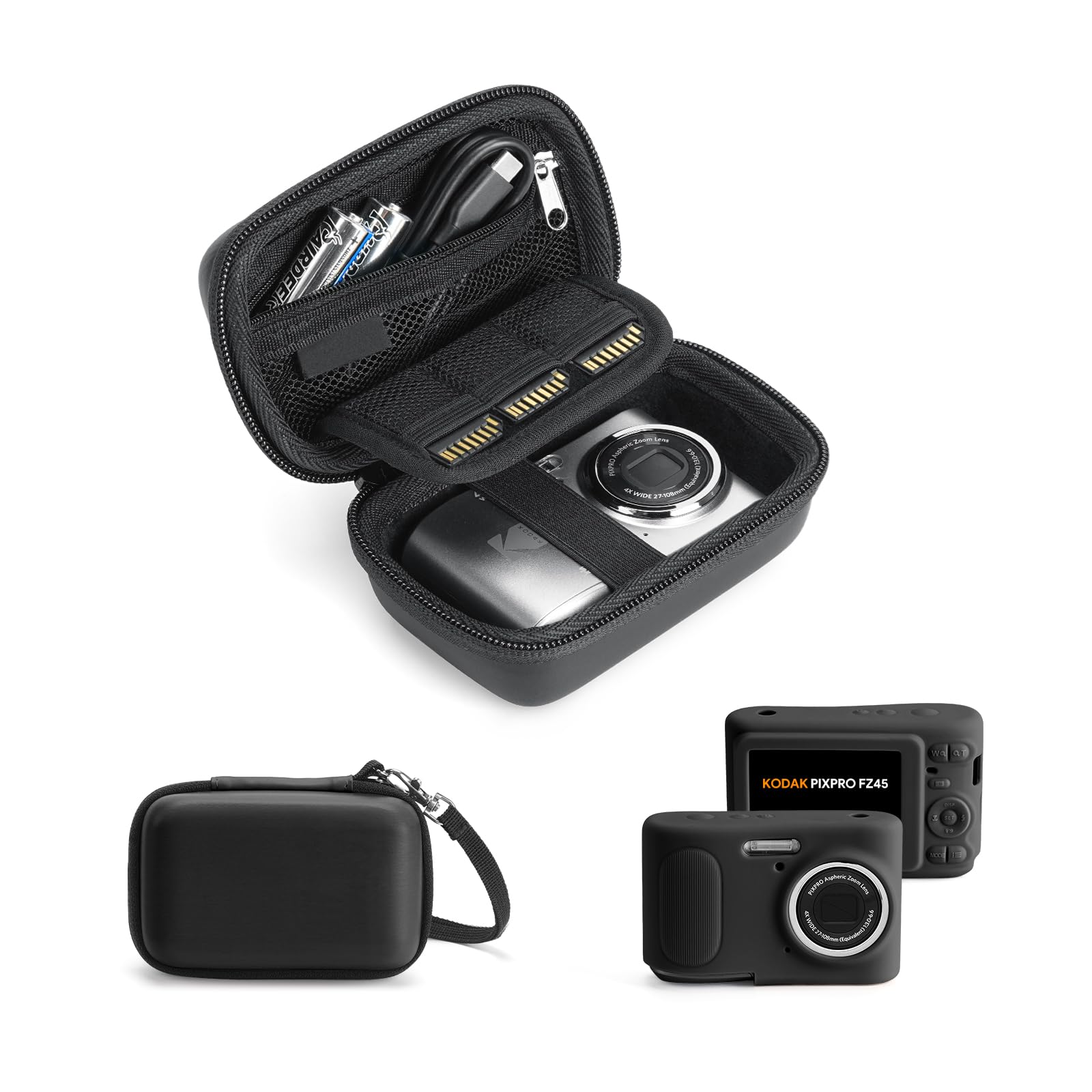 Amazon.com: YINKECASE Shockproof Camera Case Kit for KODAK PIXPRO