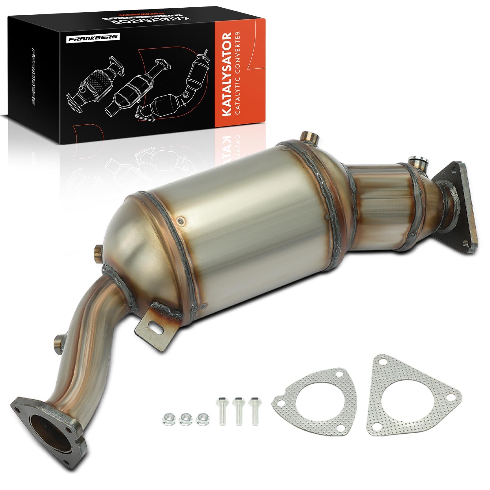Frankberg DPF Dieselpartikelfilter Diesel Kompatibel mit A4 8K2 B8 2.0 TDI 2007-2012 A4 Allroad A4 Avant A5 A5 Cabriolet A5 Sportback Q5 Replace# 8K0254750NX