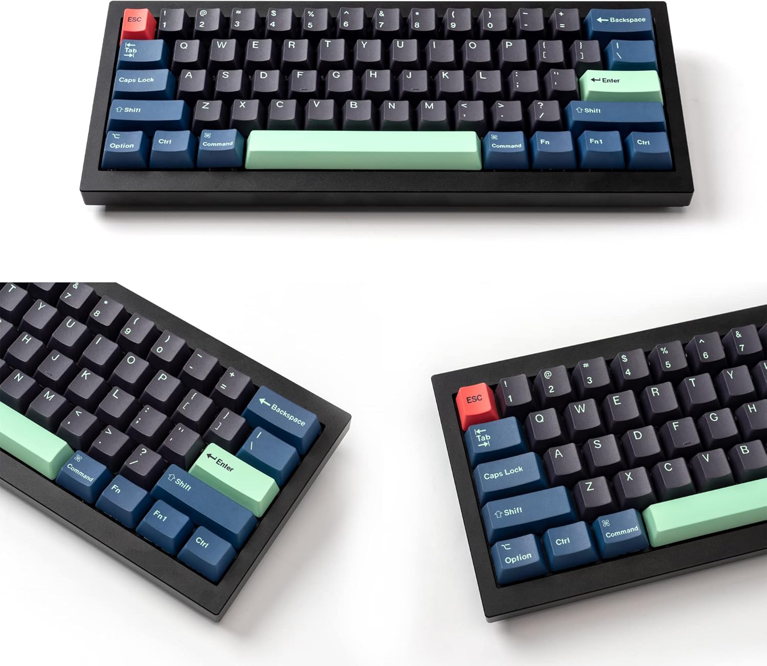Keychron OEM Dye-Sublimated PBT Full Set Keycap Set (133 Keys)- Hacker