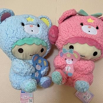 Amazon.co.jp: リトルツインスターズ パウパフ ぬいぐるみ