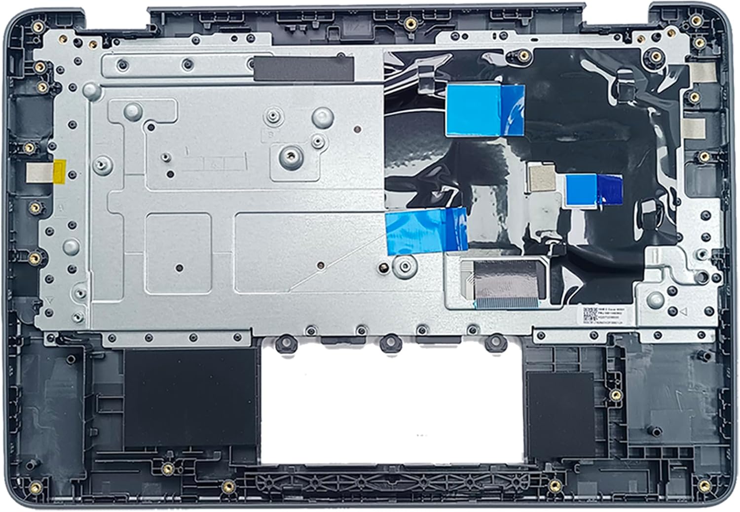 Replacement for Lenovo Chromebook 100E Gen4(82W0 82W1) Laptop Upper Case Palmrest Keyboard Assembly Part 11.6" 5M11H62892 Top Cover Black