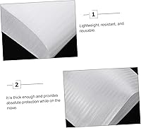 Vista 6 de Milisten 100pcs bolsas de espuma de cojín antiestático suministros de embalaje para almacenamiento en movimiento