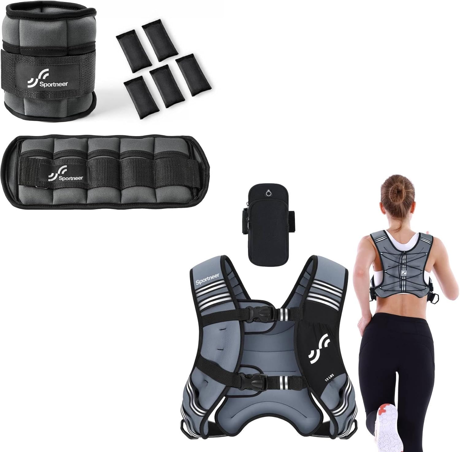 Ankle Weights and Weighted Vest