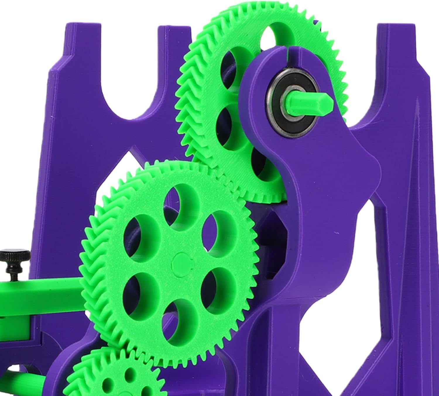 WALFRONT 3D Printer Filament Respooler Pre Assembled Manual Spool Winder Hand Cranked Filament Rewinder for Textile Work