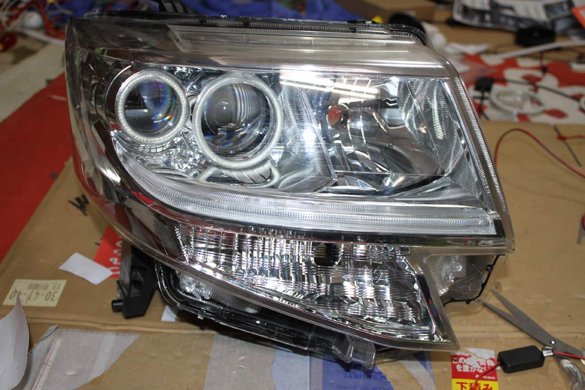 Amazon | ☆タントカスタム LA600S HDSMD LED イカリング 4灯 取り付け