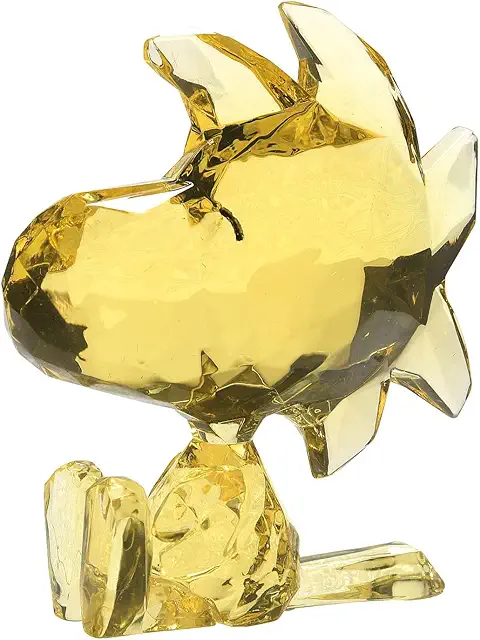 Enesco Facets Peanuts Woodstock Figurine Assise Multicolore 7 cm - Snoopy Figurines