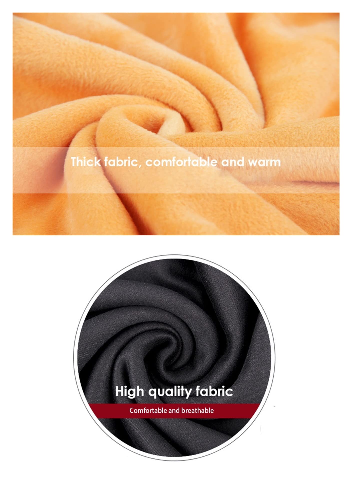 PAXAS Conjunto de Ropa Interior térmica de los Hombres de Terciopelo Grueso de Invierno para los Hombres Ropa Caliente en Capas Conjunto de Pijamas Masculinos Johns Largo