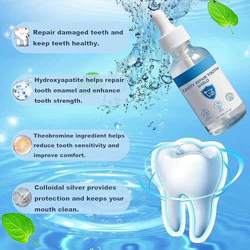 Miniatura 2 de Nudenta Odontic Repair Tootharmor - Complejo de remineralización de nano hidroxiapatita para reparación de caries, fortalecimiento de esmalte,