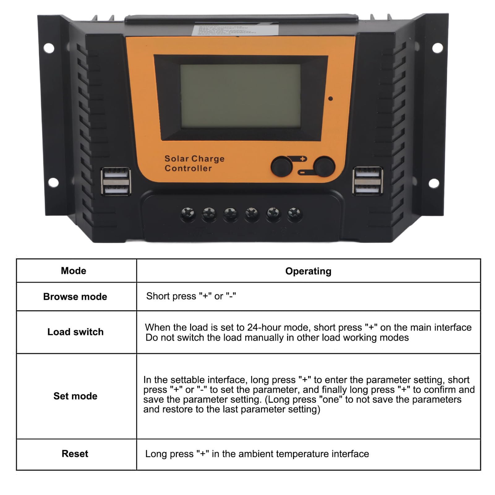 Solar controller voor Diverse Batterijen, laadregelaar, Zonne-Controller Waterdicht, Zonne-Paneel Controller BSC3048 40A 12V/24V/36V/48V laadregelaar