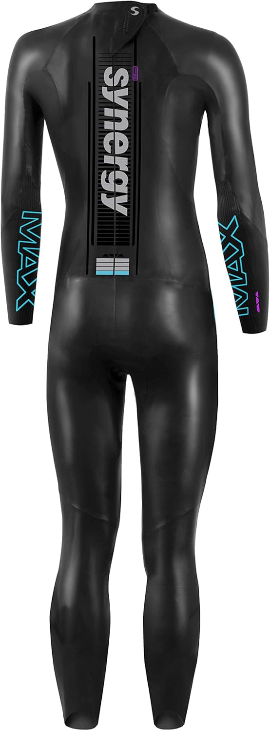 Synergy Triathlon Wetsuit 5/2mm - Volution Full Sleeve Smoothskin Neoprene for Open Water Swimming