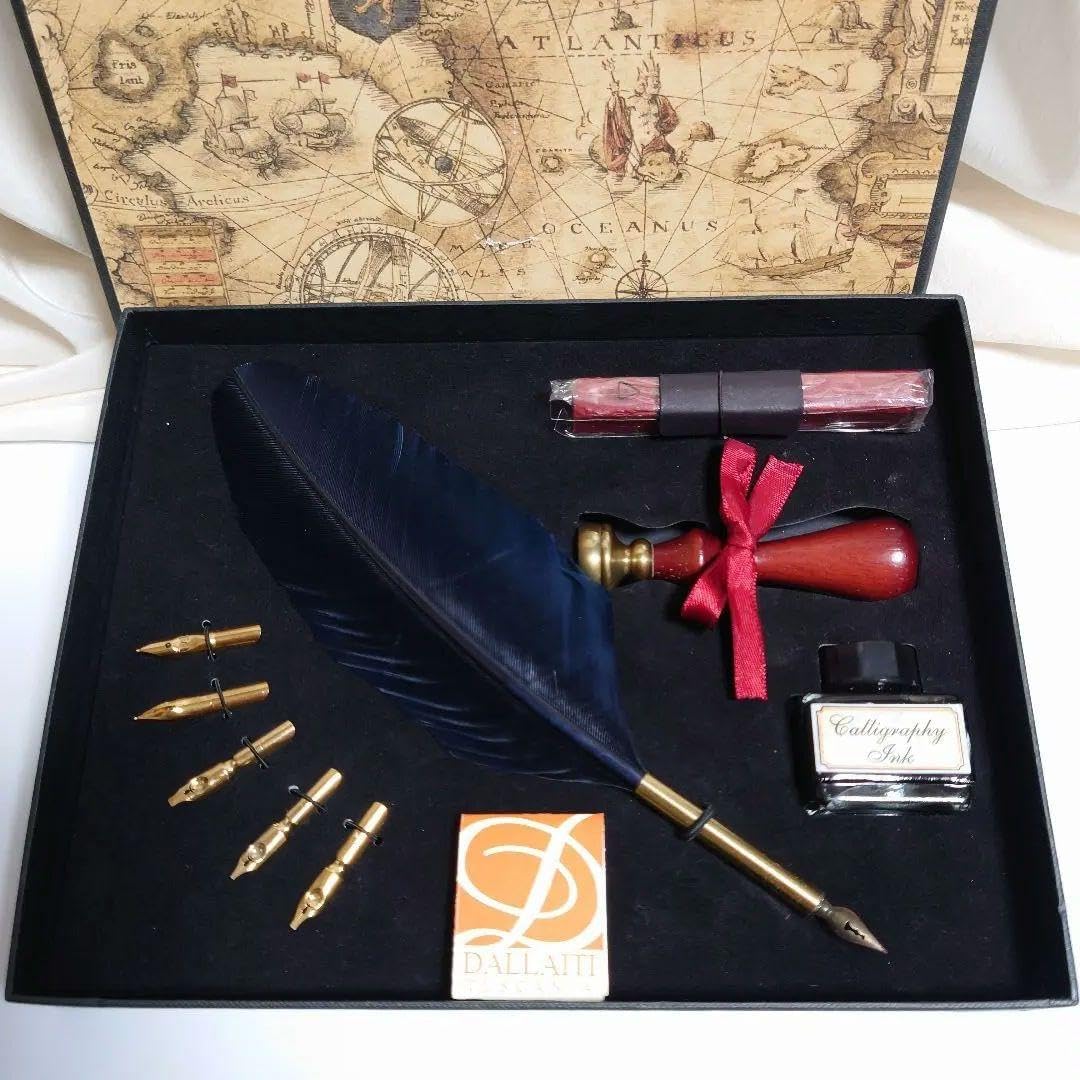 Italy製ダライッティ社ステーショナリーおしゃれ文房具羽根ペン