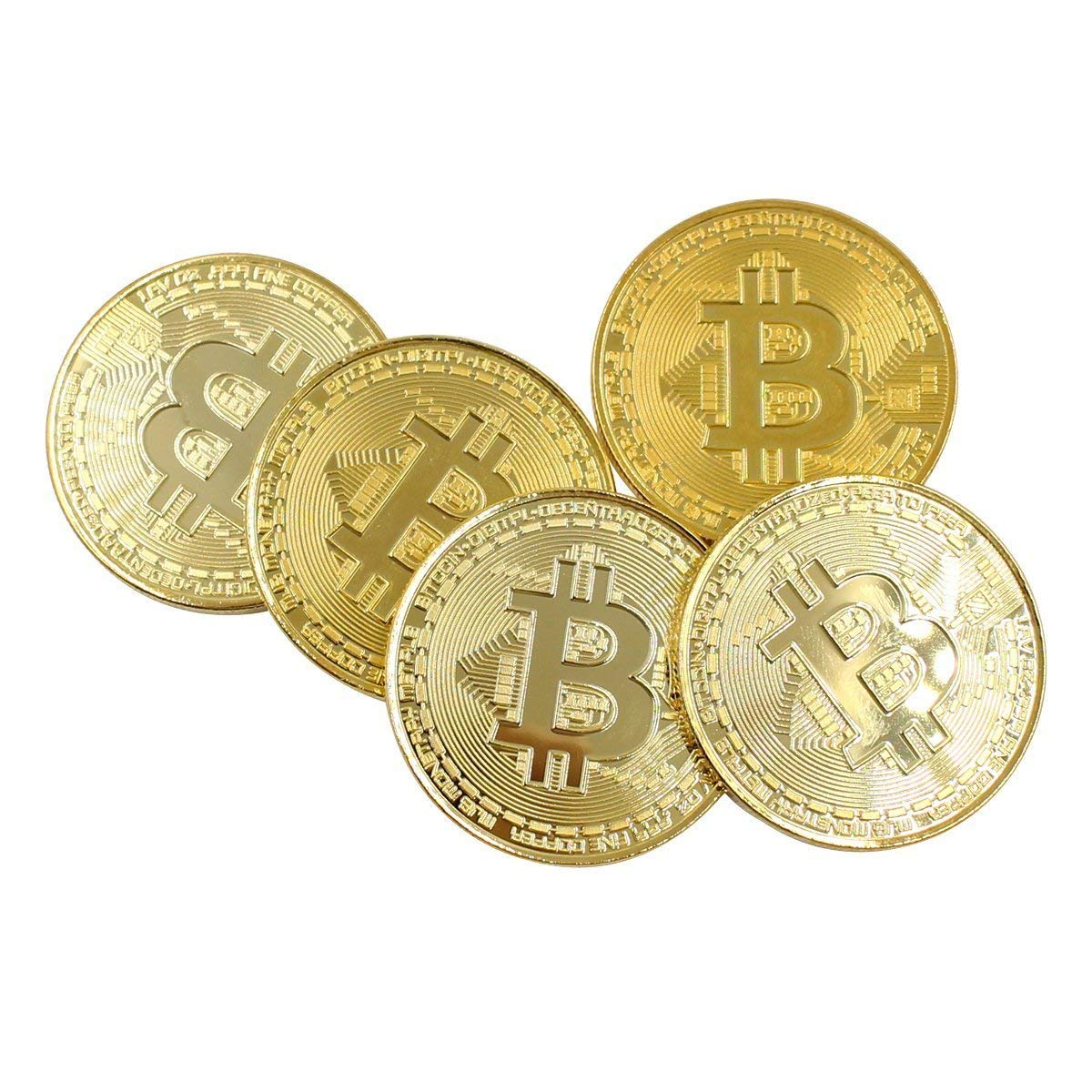 Amazon.co.jp: Takelablaze ビットコイン金メッキBitcoin仮想通貨 コイングッズギフトBTCコインアートコレクションフィジカル  ゴールド : おもちゃ