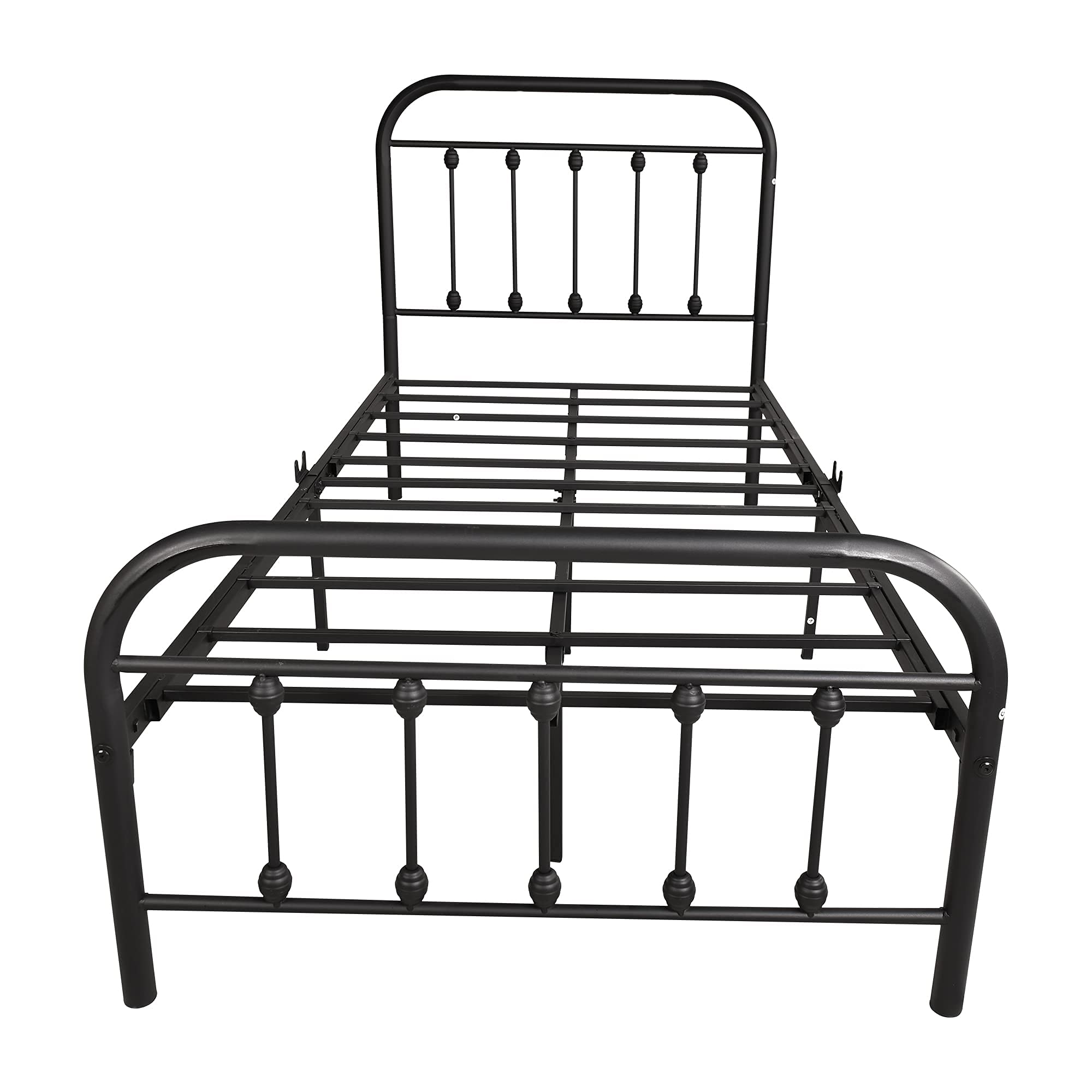 Buy Victorian Vintage Style Platform Metal Bed Frame Foundation