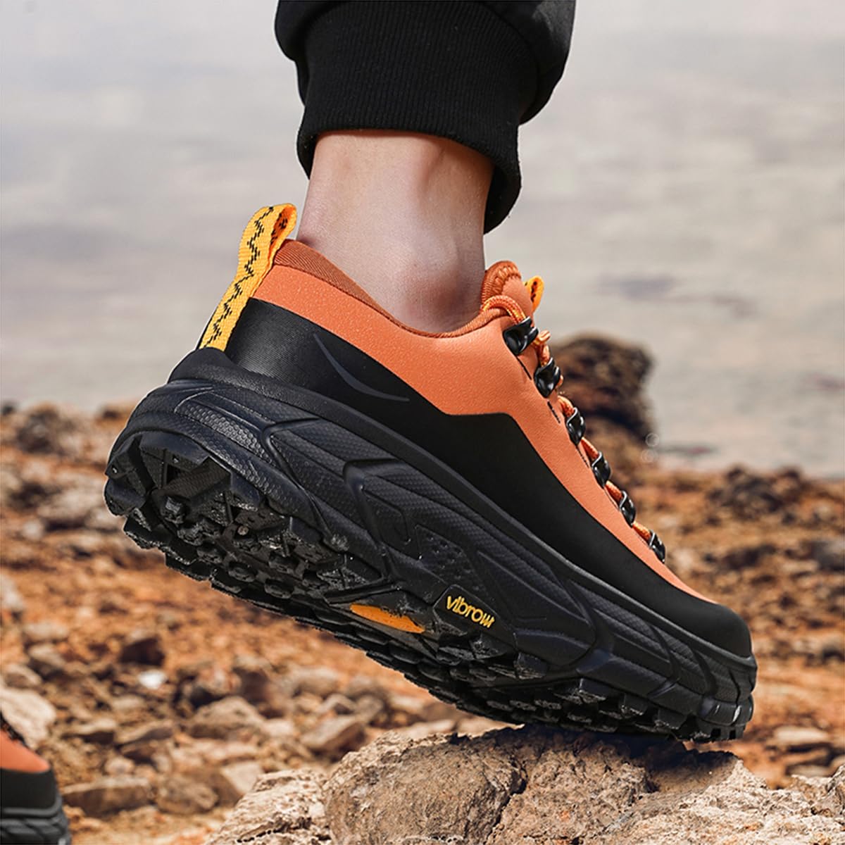 Scarpe da Escursionismo Alpinismo Casuale Uomo Sneakers Leggere Impermeabili Antiscivolo Scarpe Sportive Trail Running