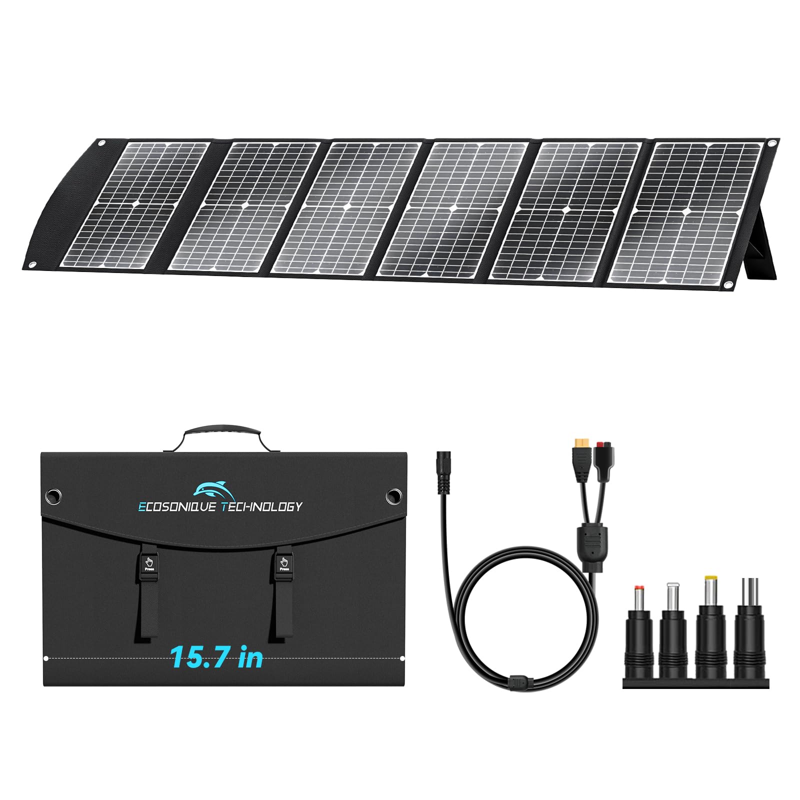 Amazon.com : 100W Portable Solar Panel Extremely Lightweight