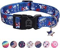 Vista 10 de MR. CHUBBYFACE - Collar de cumpleaños para perro con patrones, suave, ajustable, para perros pequeños, medianos y grandes