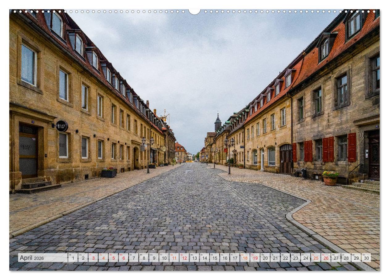 Bayreuth Impressionen (hochwertiger Premium Wandkalender 2026 DIN A2 quer), Kunstdruck in Hochglanz: Zwölf wunderschöne Bilder der Stadt Bayreuth (CALVENDO Orte)