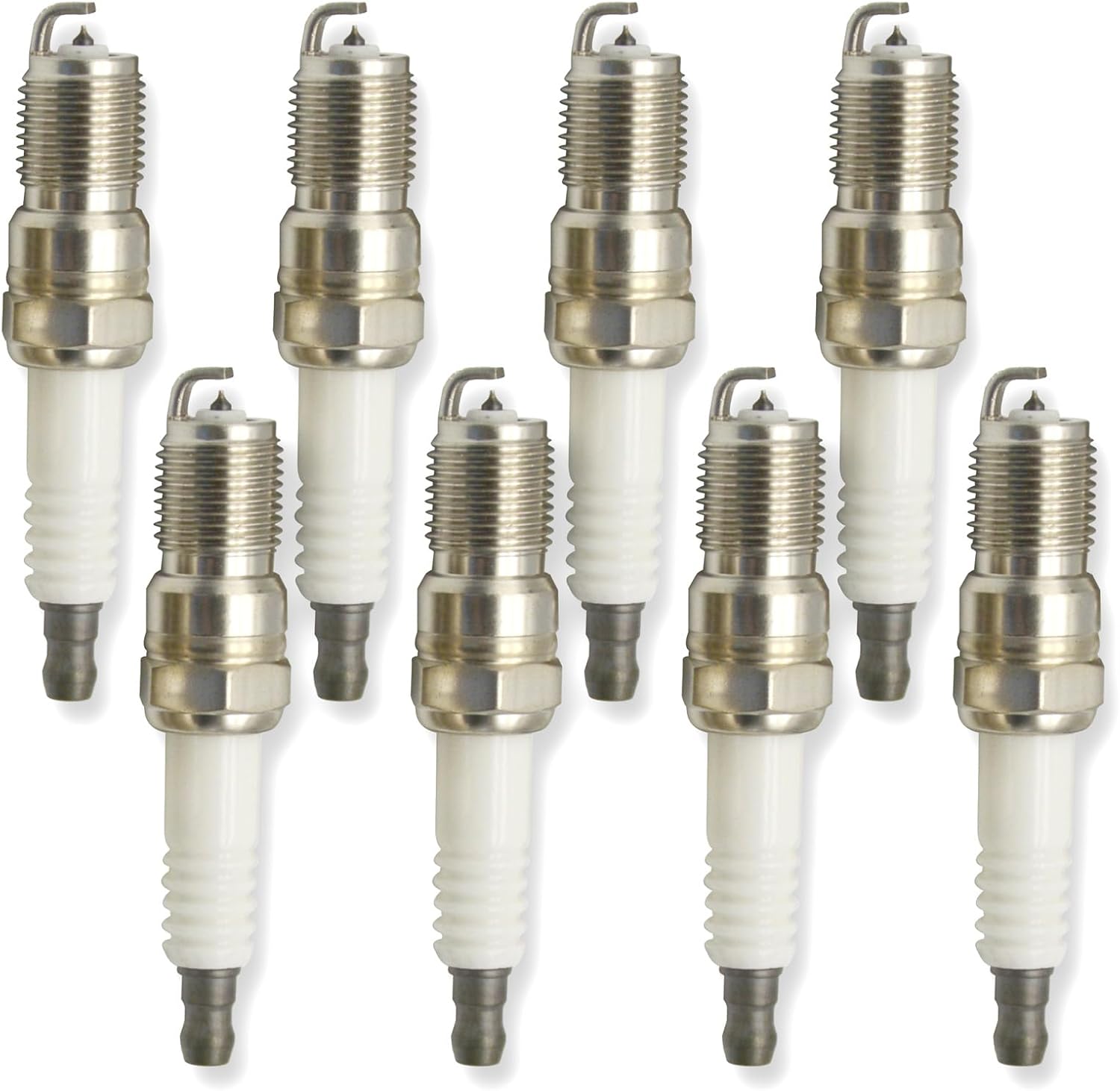 Iridium Spark Plugs 8PCS Compatible with Chevy Silverado 1500 1999-2006 Express 2500 3500 Tahoe for Ford F150 1999-2004 for GMC Sierra 1500 1999-2007 for Cadillac Escalade TR5IX 7397 9808