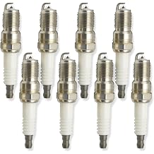 Iridium Spark Plugs Compatible with Chevy Silverado 1500 1999-2006 | for Express 2500 3500 Tahoe for Ford F150 1999-2004 for GMC Sierra 1500 1999-2007 for Cadillac Escalade 8PCS TR5IX 7397 9808