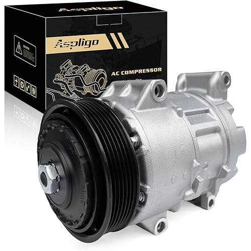 Air Conditioner AC Compressor Fits for Toyota RAV4 2.5L 2009-2012, for Toyota Camry 2.5L 2012-2017, with A/C Clutch, CO11303C AC Compressor, Replaces 8831008080, 8831008081, 8831008082