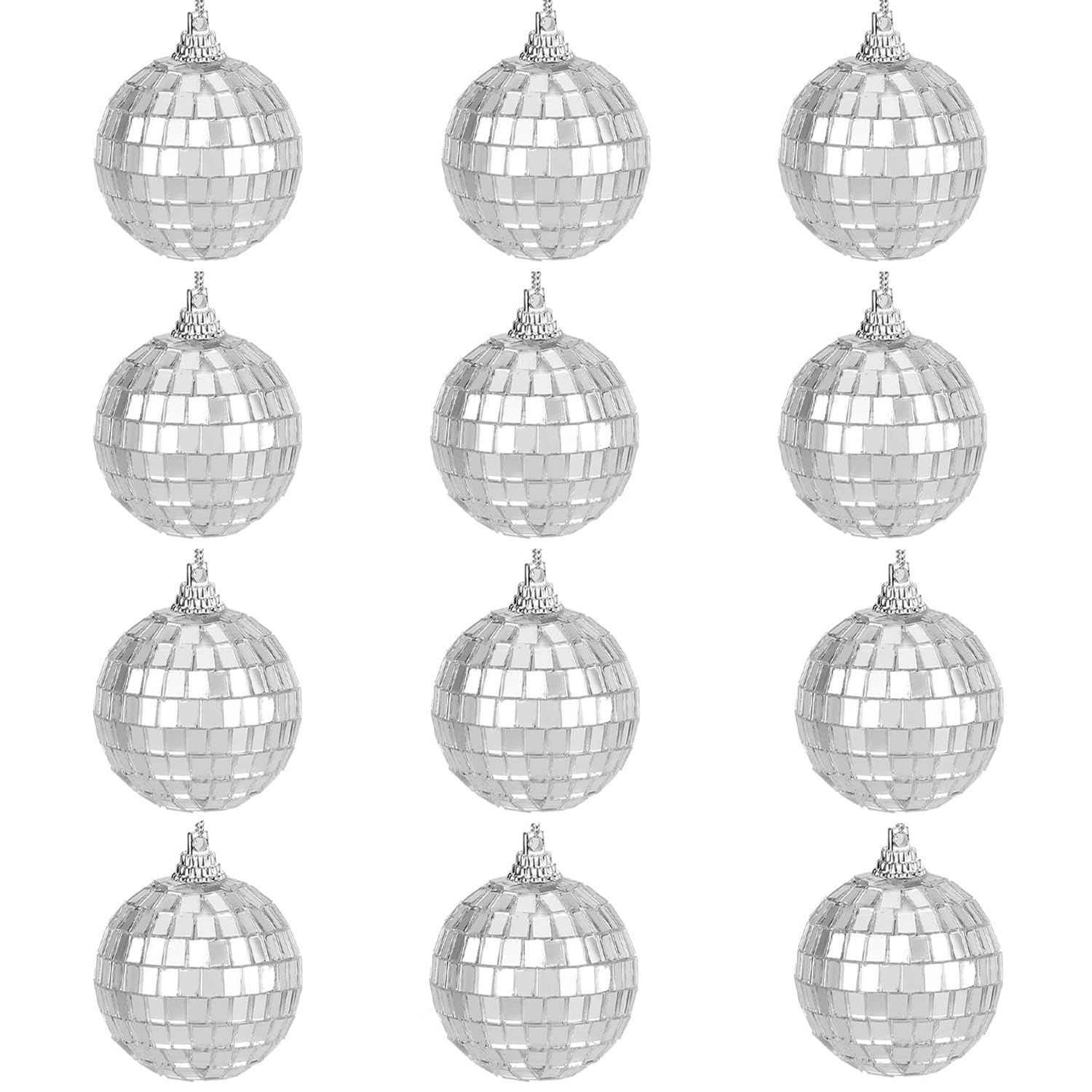 Erewa 12 Pcs 2 Inch Disco Ball Decoration Mirror Ball