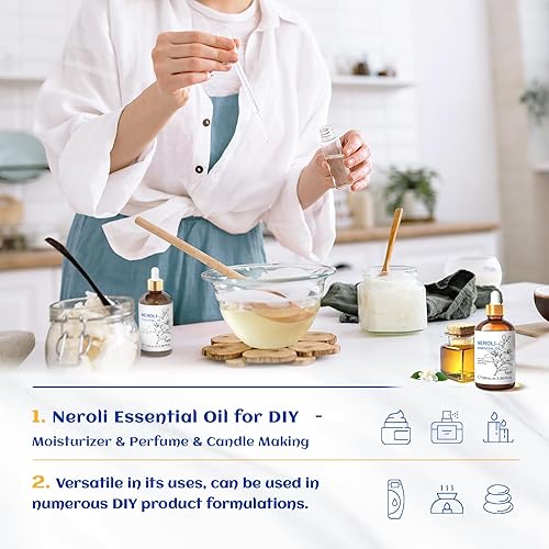 Miniatura 895 de HIQILI Aceite esencial de albahaca de 1 fl oz, 100% puro sin diluir para la piel, difusor, 1.0 fl oz