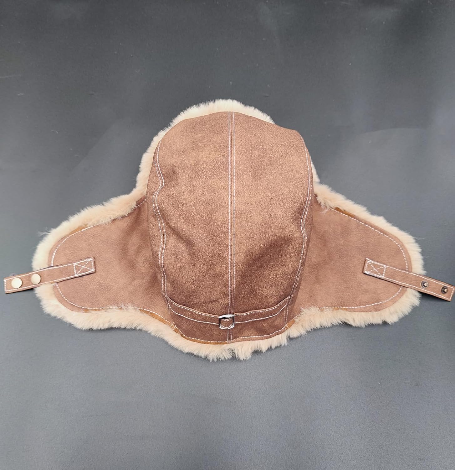 Trapper Hat with Faux Fur Linning Eskimo Windproof, Women Winter Warm Hats Men's Russian Ushanka Hunting Hat - Image 9