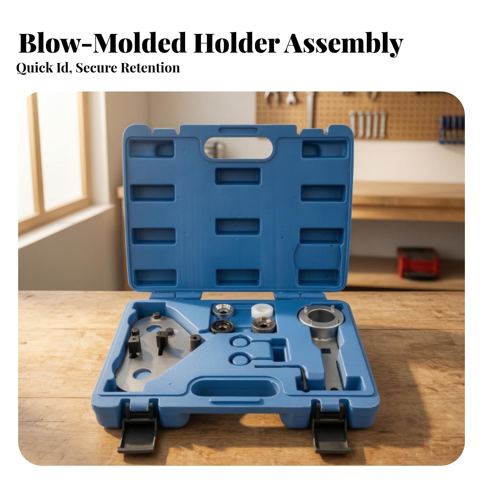 Calage d'arbre à Came Précis | Compatible, Kit Calage, 9 Piè, Kit Blocage Moteur, pr Garage Automobile, Atelier Mécanique, Mécanicie