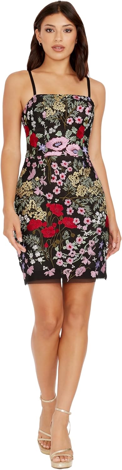 Dress The Population Women's Kyla Bodycon Mini Dress