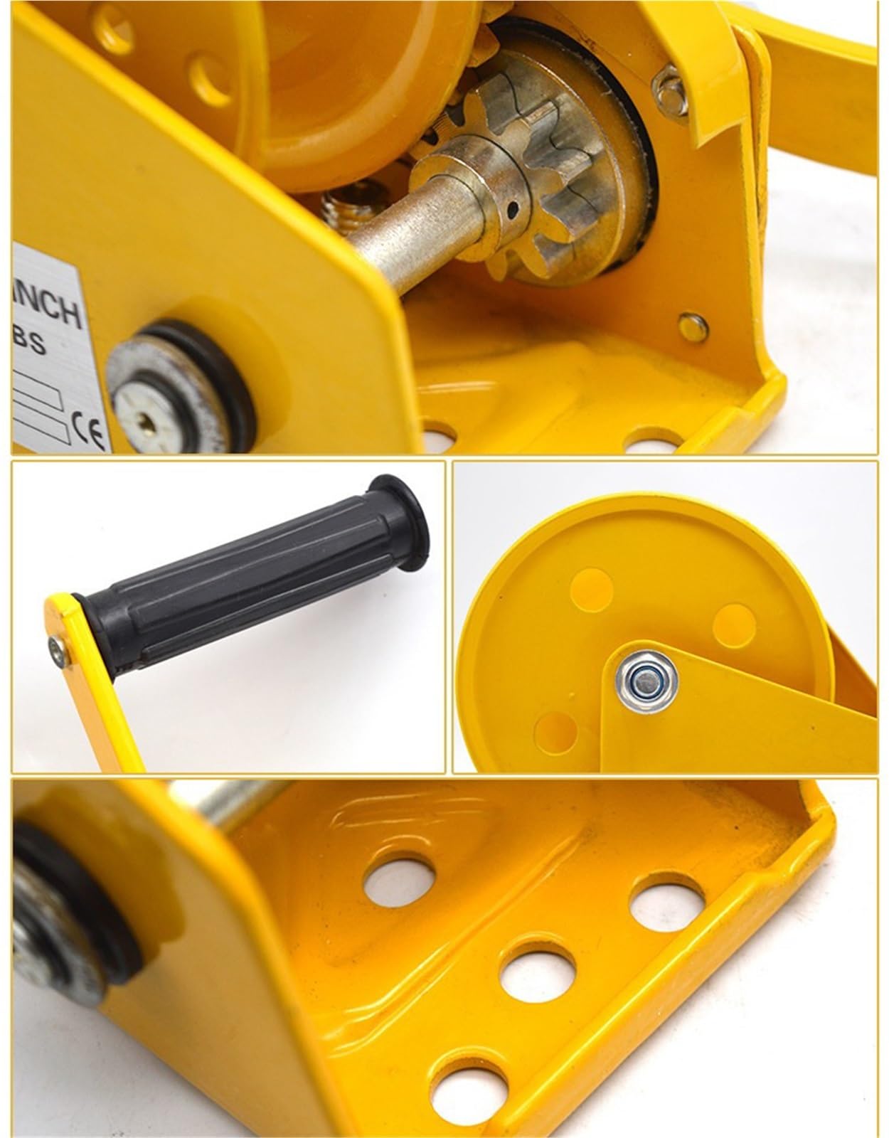 Manueller Kettenzug, Handgeführt, Zwei Wege, Hub 2600 Lbs, Kleine Krane