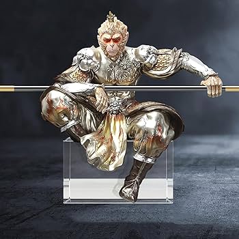 Amazon.co.jp: 孫悟空棍、西遊記悟空仏像、孫悟空アクセサリー彫刻