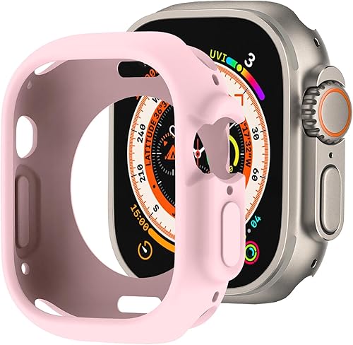 Miniatura 86 de BOTOMALL Funda protectora compatible con Apple Watch de 1.614 pulgadas Series 9, Series 8 Series 7, TPU suave, flexible, delgada, ligera, funda