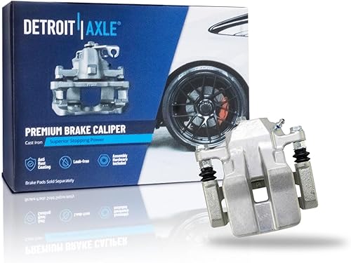 Miniatura 233 de Detroit Axle - Pinza de freno delantera derecha con soporte de repuesto para Chevrolet Equinox Captiva Sport Pontiac Torrent Saturn Vue Suzuki XL-7