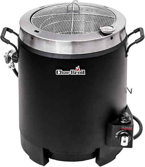 Charbroil® The Big Easy® TRU-Infrared™ Cooking Technology Propane Gas Stainless Steel Oil-Less Turkey Fryer, Black - 17102065