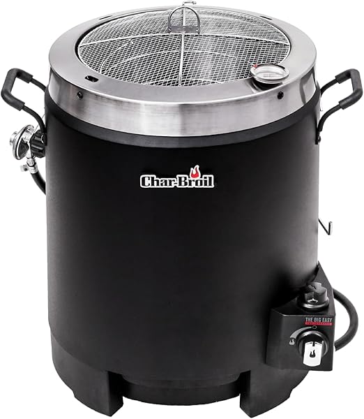 Charbroil® The Big Easy® TRU-Infrared™ Cooking Technology Propane Gas Stainless Steel Oil-Less Turkey Fryer, Black - 17102065