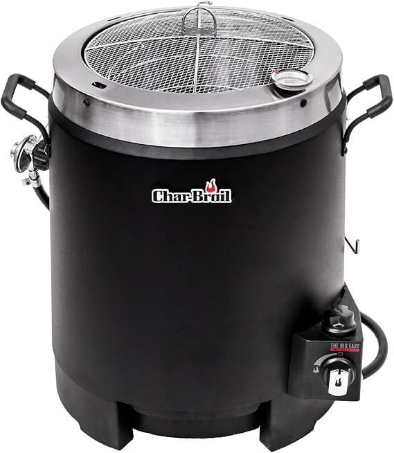 Charbroil® The Big Easy® TRU-Infrared™ Cooking Technology Propane Gas Stainless Steel Oil-Less Turkey Fryer, Black - 17102065