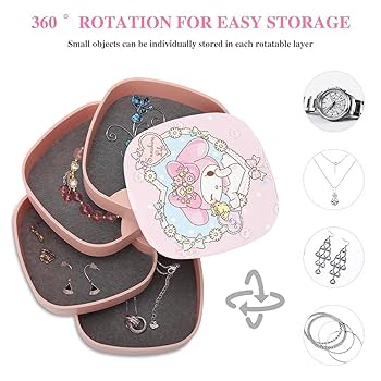 Amazon｜マイメロ ジュエリーボックス アクセサリーケース 4段