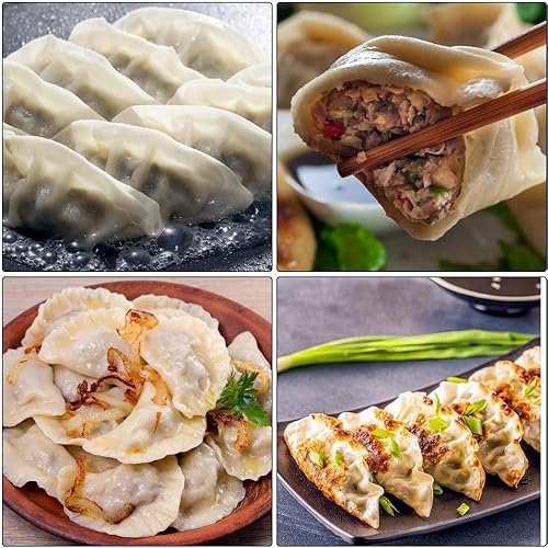 Miniatura 7 de Molde de ravioles de acero inoxidable para hacer albóndigas, envoltorio Pierogi Dumpling Maker Wrapper Pastelería Cortador de masa