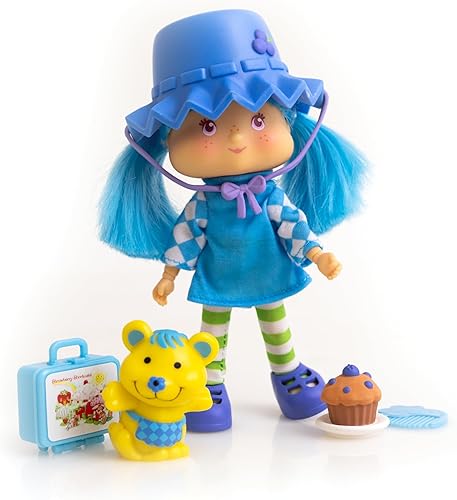 Miniatura 2 de The Loyal Subjects Strawberry Shortcake - Muffin de arándanos de 5.5 pulgadas con 4 accesorios sorpresa