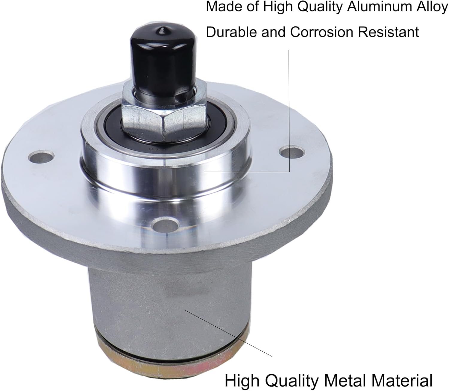 Lawn Mower Deck Spindle Compatible with Spartan RT RZ SRT Pro HD XD XDe 54 61 72 Inch Decks Spindle Replace # 437-0005-00