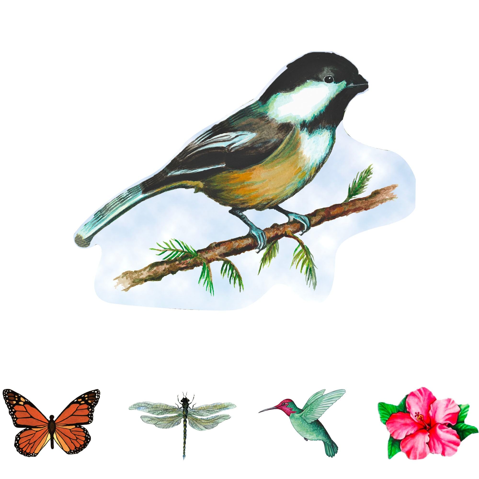 Screen Door Saver - Screen Magnets - Keep People and Pets from Running Into Screen Doors & Patch Holes with Screen Door Magnets - Made in USA -