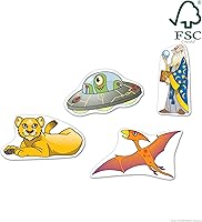 Vista 4 de Colección de calcomanías Melissa & Doug, azul, colección de calcomanías - azul , Azul