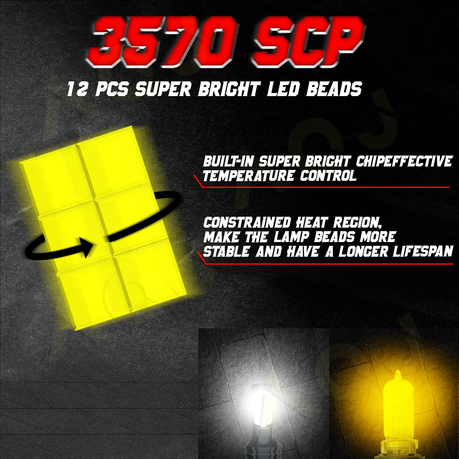 TJJTGBR LED Bulbs For 2020 Kawasaki Utility MULE 4010 TRANS4X4 (KAF620RLS) 34901-HR3-A21,6000K Bright White Polaris 4011029 Lights, 2-Pack?34901 HR3 A21 LED bulbs