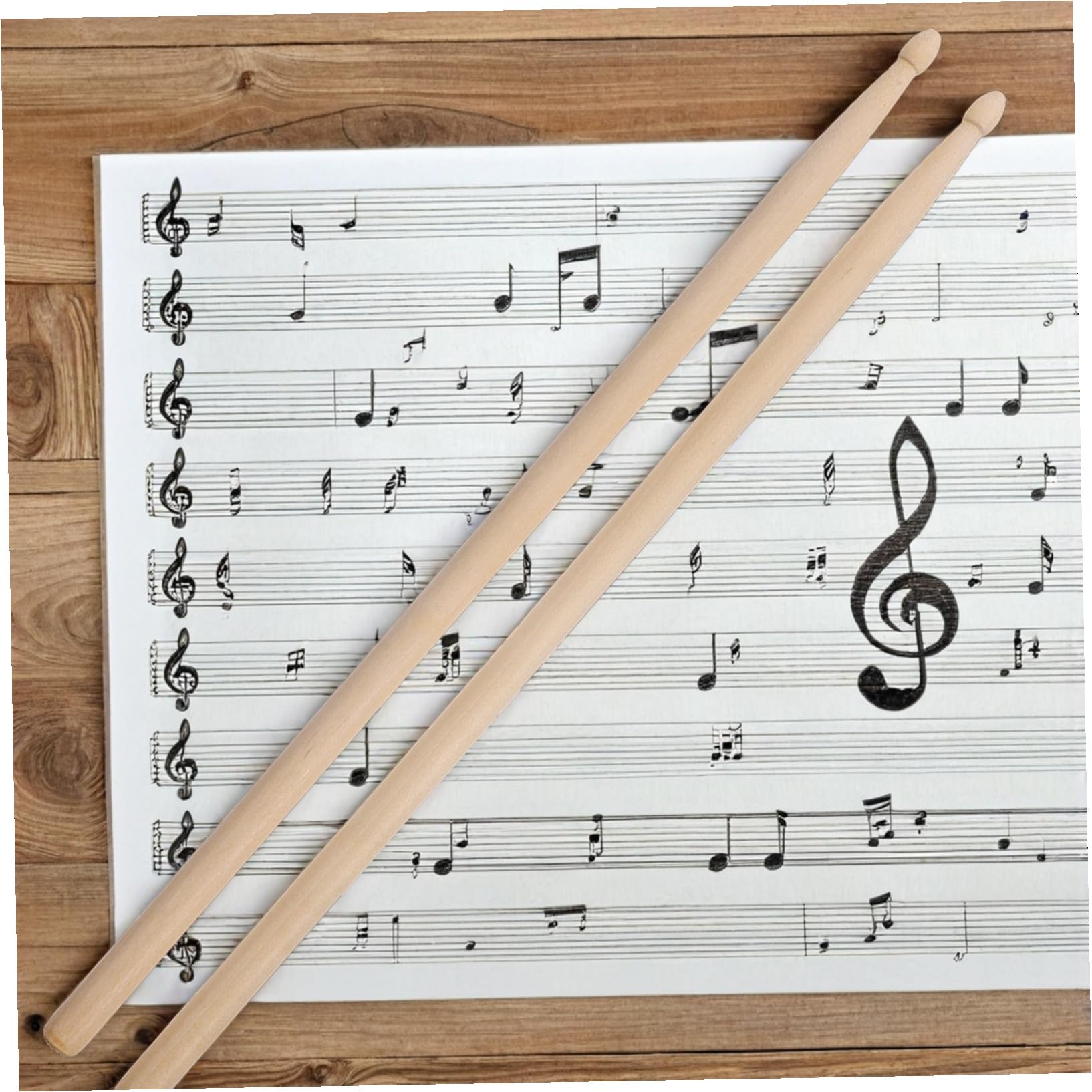 SOIMISS 12paare Holz-schlagzeugstöcke Schlagzeugstöcke mit Komfortablem Griff für Anfänger und Profis zum Üben für Percussion
