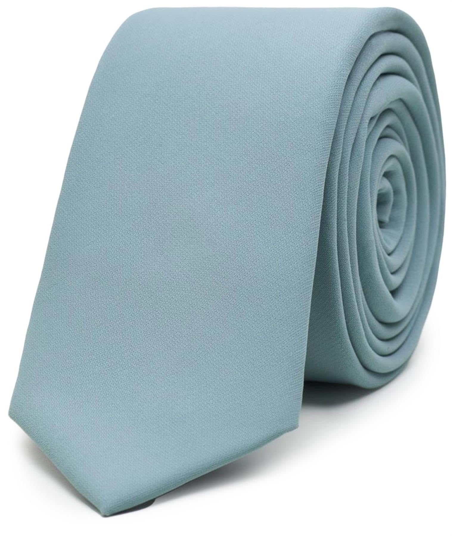 Roco Boys Dusty Sage Plain Sage Full Length Tie
