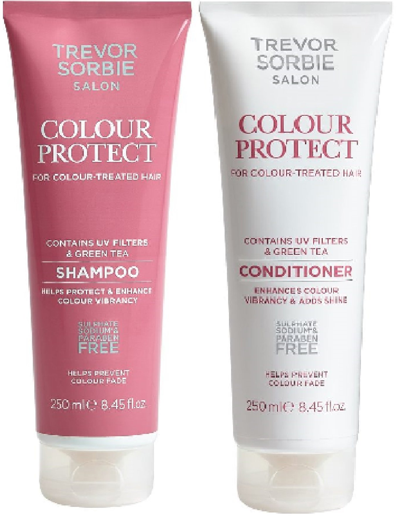 (Pack of 2) Trevor Sorbie Colour Protect SHAMPOO x 250ml & Colour Protect CONDITIONER x 250ml