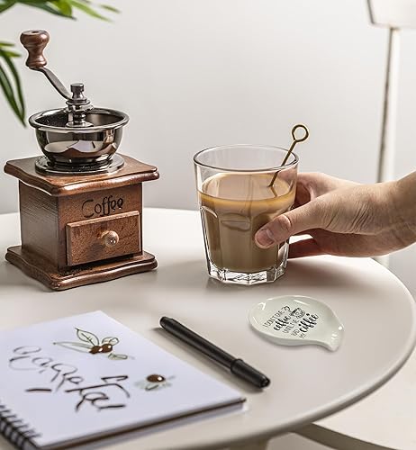 Miniatura 5 de Soporte para cucharas de café, accesorios de barra de café y soporte para cuchara, I DON'T GIVE EEFFOC UNTIL I 'VE HAD MY COFFEE, soporte de cuchara