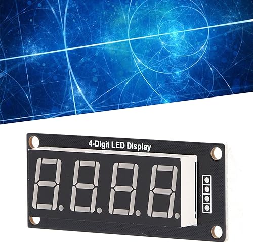 Vista 11 de 4 módulos de segmento digital Tm1637 Pantalla digital LED de 4 dígitos de 7 segmentos Pantalla digital LED de 0.56 pulgadas, pantalla de reloj