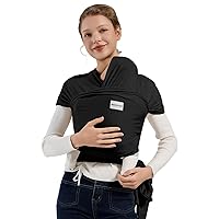 Vista 11 de Fulares portabebés, Canguro portabebés para recién nacidos de 3 a 16 kg, Envoltura para llevar bebés, Canguro portabebés para recién nacidos y Beige